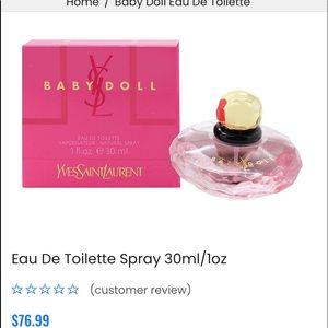 YSL Baby Doll Eau De Toilette Spray 30ml/1oz